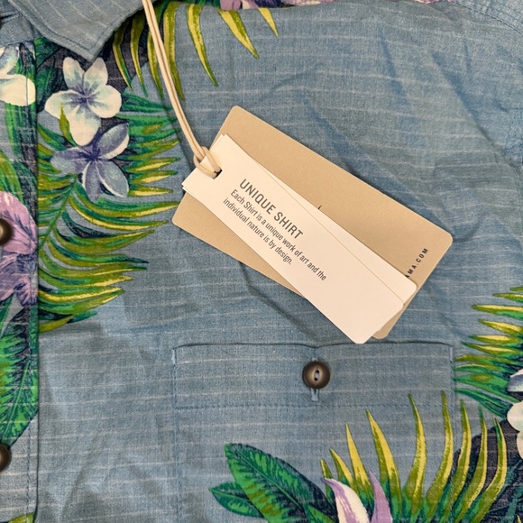 NWT Tommy Bahama Shirt Large - Picture 2 of 4